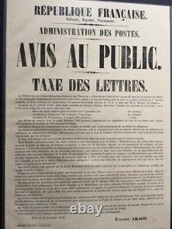 Grand livret pour les 170 ans du 1er timbre-poste français