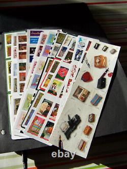 Lot Des 12 Carnets Adhesifs Luxe Mnh Annee 2021