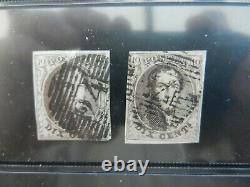 Lot d'anciens timbres belges