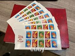 Lot de 340 timbres 20 Grammes soit 34 carnets neuf VF 480 euro environ