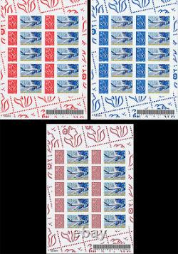 Sheetlets Perso stamps Marianne of Lamouche / Certification Airbus A380 2006