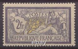 Timbre France 122 neuf avec charnière ref KLM 1477/2