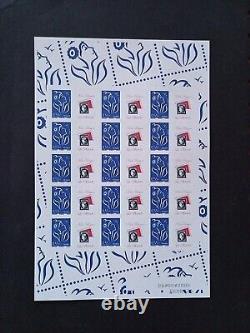 Timbres France bloc feuillet personnalisé adhésif 2006 Marianne F3802Da Luxe