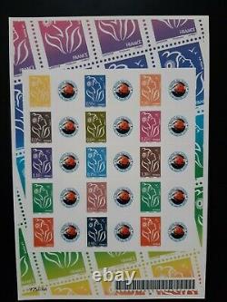 Timbres France rare feuillet adhésif personnalisé Lamouche F3925P